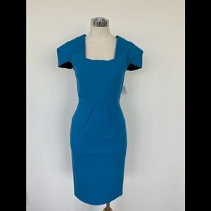 NWT New ROLAND MOURET Blue Dress Neiman Marcus Limited Edition 4